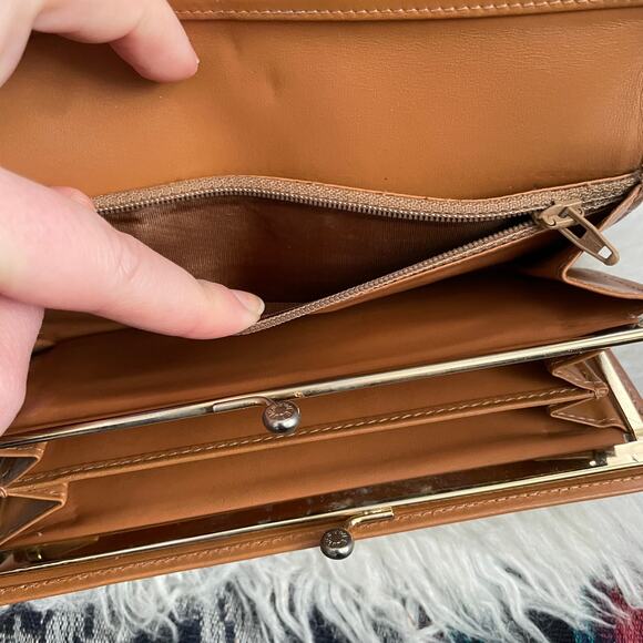 Celine Macadam Long Clip Canvas Vintage Continental Trifold Wallet - Picture 12 of 13